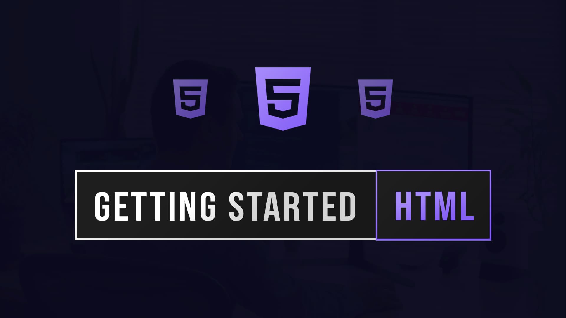 Getting Started With HTML