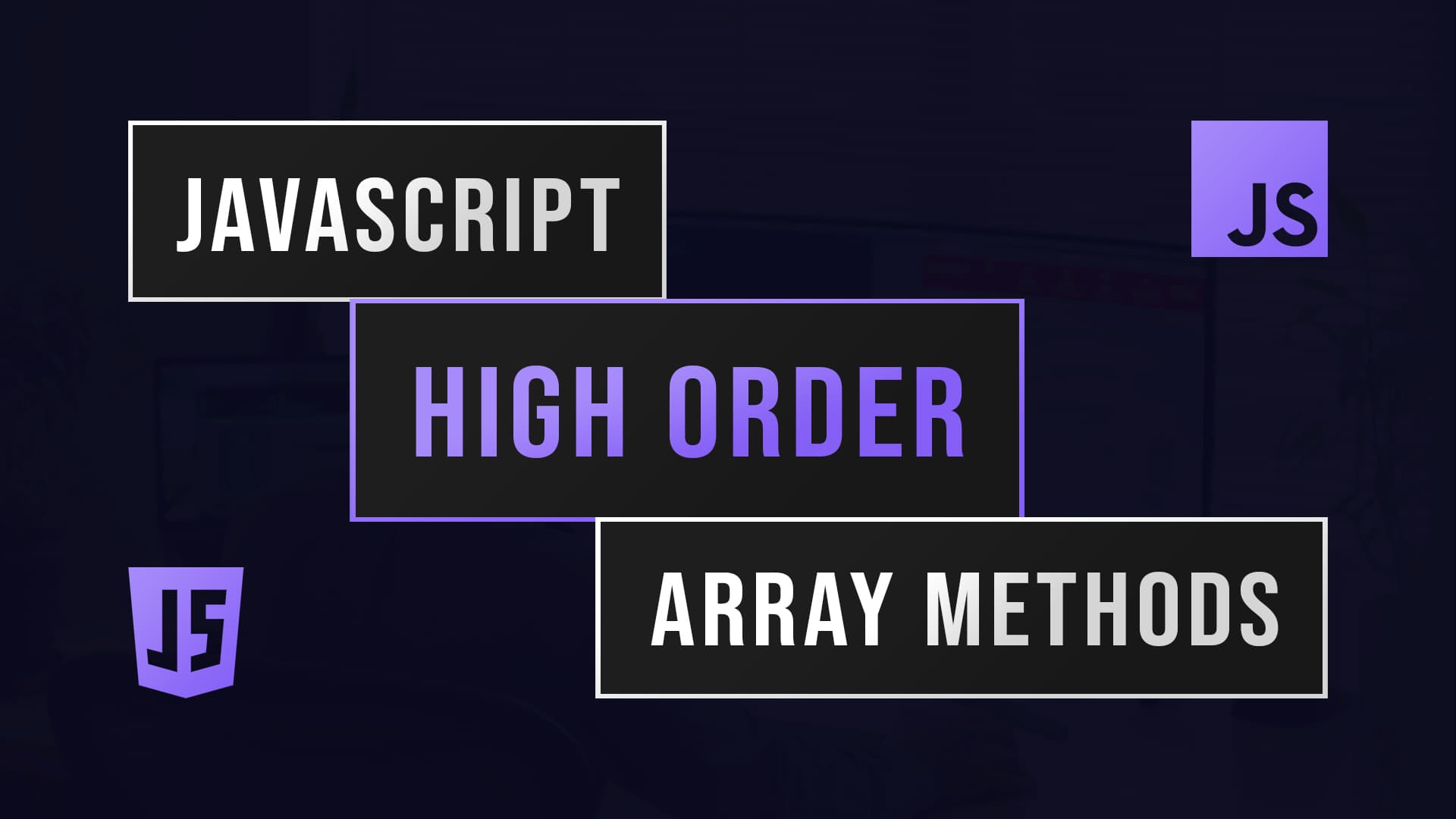 JavaScript High Order Array Methods