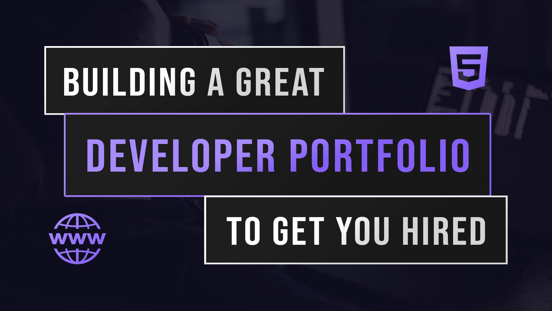 Building A Great Developer Portfolio